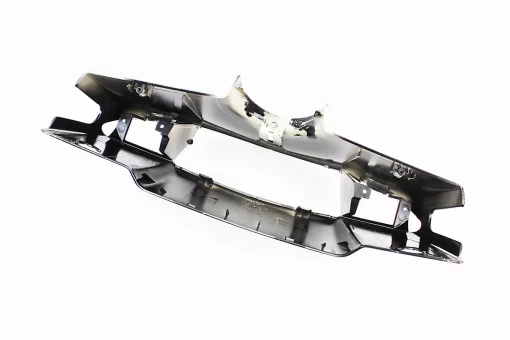 Suzuki LET'S-II пластик - керма переднє "голова" (під бараб. гальмо), ЧОРНЕ, FIX-997898