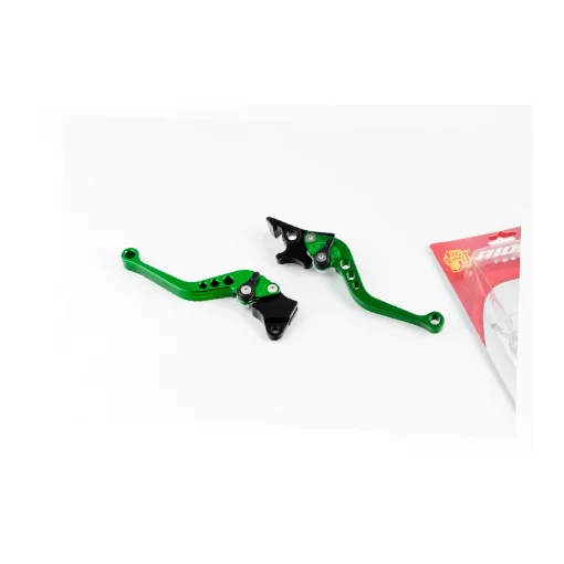 Важелі керма к-кт TUNING з регулюванням натискання (правий диск гальмо), зелені, РІЗНЕ, YQ-354810