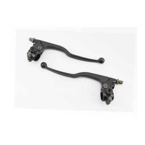 Важелі керма к-кт з кріпленням під дзеркало (М10 права-ліва) МОТО CG/CB, тип 2, ЗЧ-МОТО, YQ-337123