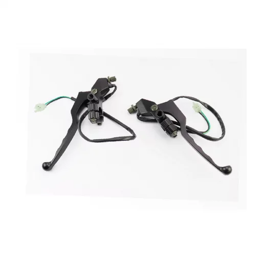 Важелі керма к-кт з кріпленням під дзеркало (М10 права-ліва) МОТО CG/CB, тип 3, ЗЧ-МОТО, YQ-354745