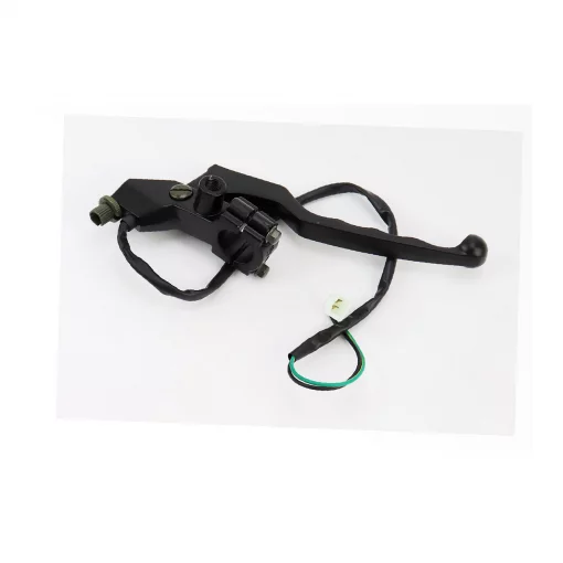 Важіль керма правий з кріпленням під дзеркало (М10 права) МОТО CG/CB, ЗЧ-МОТО, YQ-337975