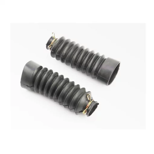 Гофра вилки передньої 140мм d-30/45мм; к-кт 2шт, чорний, ЗЧ-МОТО, YQ-324377