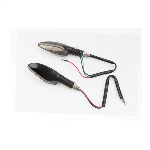 Поворотник діодний на гнучкій ніжці+габарит, синій LED "ЧОВНИК", секвентальний, к-кт 2шт, ФАРИ, ПОВОРОТИ, YQ-337887