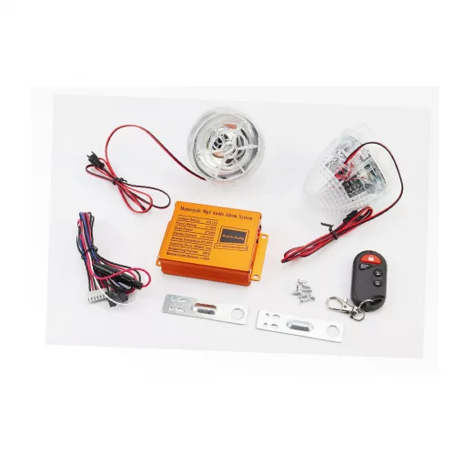 АУДІО-блок (МРЗ-USB/SD, пультДУ, сигналізація)+колонки 2шт, прозорі, ЕЛЕКТРОНІКА і компоненти, YQ-301396