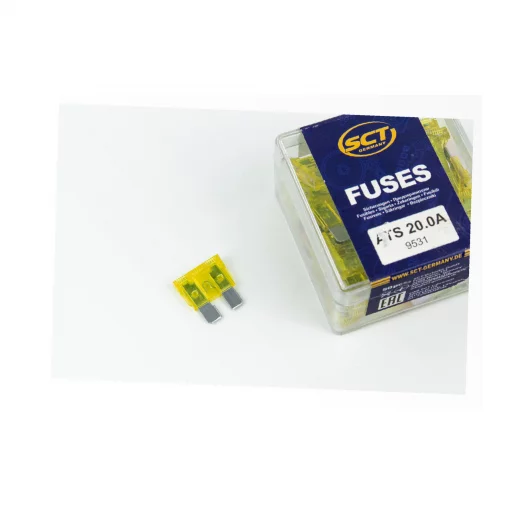Предохранитель 20A (ATS) к-кт 50шт, ЕЛЕКТРОНІКА і компоненти, YQ-349928