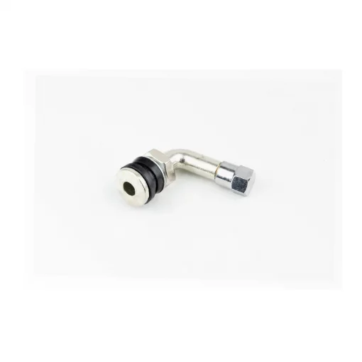 Ниппель дисковый многоразовый, кривой, хром, РІЗНЕ, YQ-301551