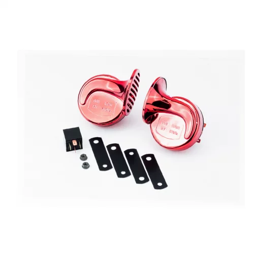 Сигнал двойной, красный хром (+реле), ЕЛЕКТРОНІКА і компоненти, YQ-301694