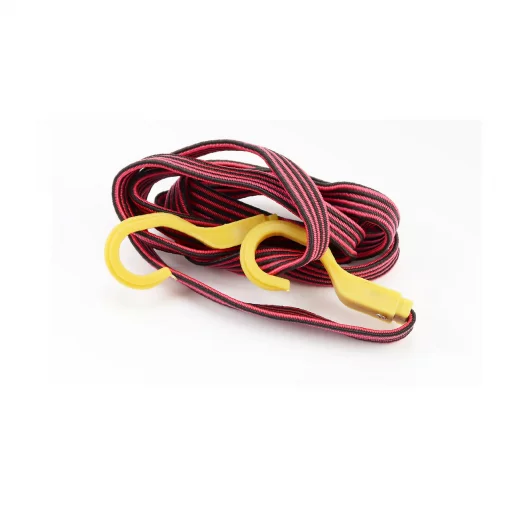 Резинка багажника плоская с крючками пластик. 1,8метр (разные цвета), РІЗНЕ, YQ-354735