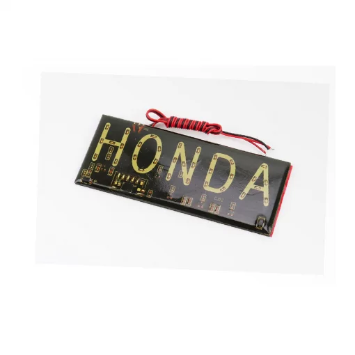 Табличка светодиодная "HONDA" (12*5см), ЕЛЕКТРОНІКА і компоненти, YQ-301438