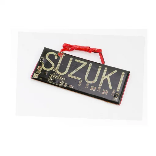 Табличка світлодіодна "SUZUKI" (12 * 5 см), ЕЛЕКТРОНІКА і компоненти, YQ-301439