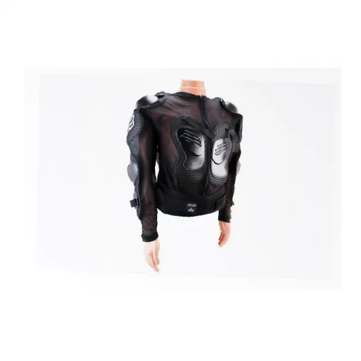 Жилет захисний "МОТОЧЕРЕПАХА" XXL, чорний (з налокітниками), мото ЕКІПІРУВАННЯ, YQ-355083