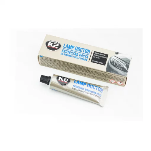 Полірувальна паста для фар "K2 LAMP DOCTOR", 60ml, МОТОХІМІЯ, YQ-304887