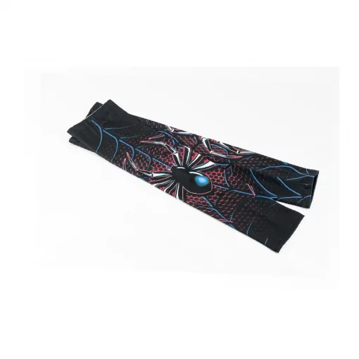 Рукава сонцезахисні M (46-52см), чорні з малюнком "SpiderMan", мото ЕКІПІРУВАННЯ, YQ-355208