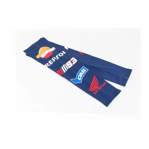 Рукава сонцезахисні S (41-48см), сині з малюнком "HONDA Repsol", мото ЕКІПІРУВАННЯ, YQ-502524