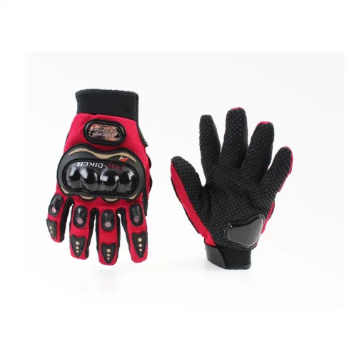 Перчатки мотоциклетные L, красные тип 2, мото ЕКІПІРУВАННЯ, YQ-355001