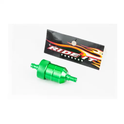 Фильтр топливный разборной алюминиевый (элемент-бумага), зелёный, РІЗНЕ, YQ-354966