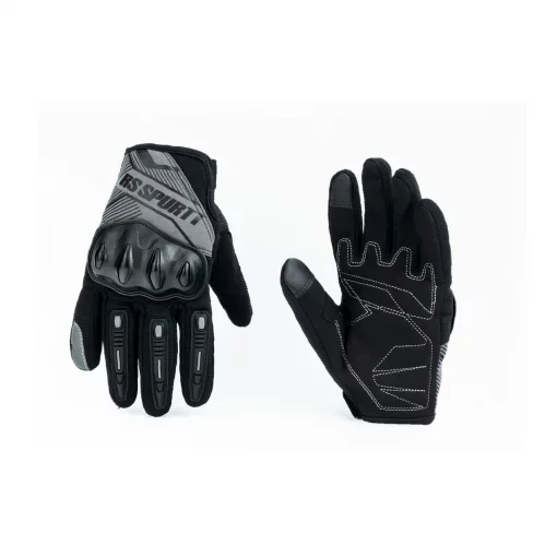 Рукавички мотоциклетні XL, чорні (сенсорний палець) (RS13), мото ЕКІПІРУВАННЯ, YQ-355204