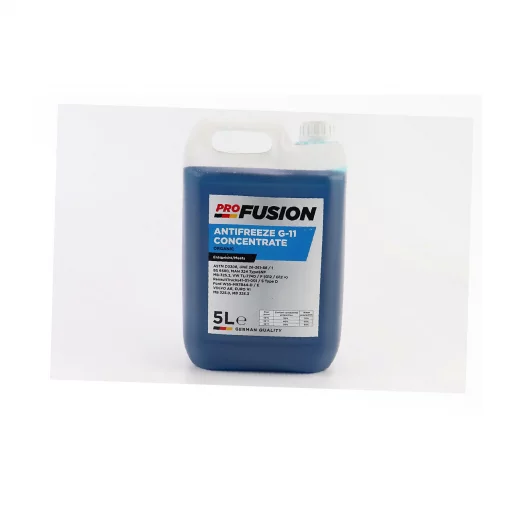 Жидкость охлаждающая концентрат -38&deg;C 1:1 "АНТИФРИЗ G11" голубой, 5L, МОТОХІМІЯ, YQ-304652