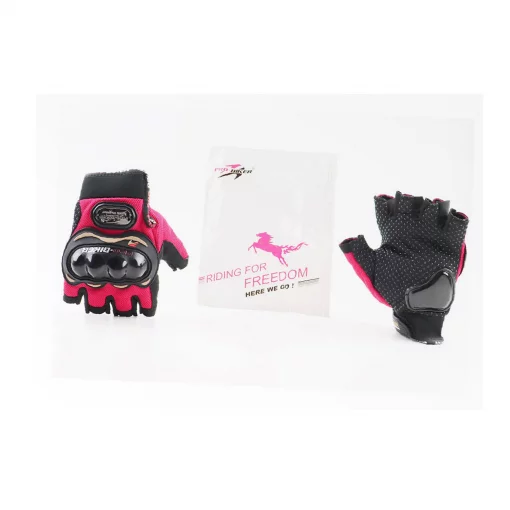 Перчатки мотоциклетные без пальцев XL, красные тип 2, мото ЕКІПІРУВАННЯ, YQ-337509