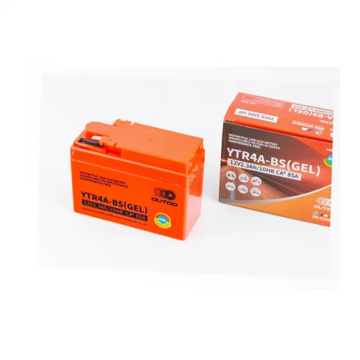 Аккумулятор 12V2,3Ah YTR4A-BS GEL (L115*W49*H85мм) "таблетка-Honda", АКБ, YQ-301789