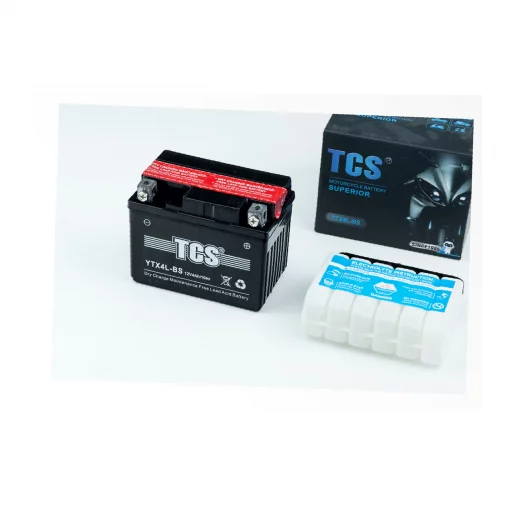 Аккумулятор 12V4Ah YTX4L-BS кислотный (L113*W70*H90мм), 2024г, от 4шт -3%, АКБ, YQ-348096