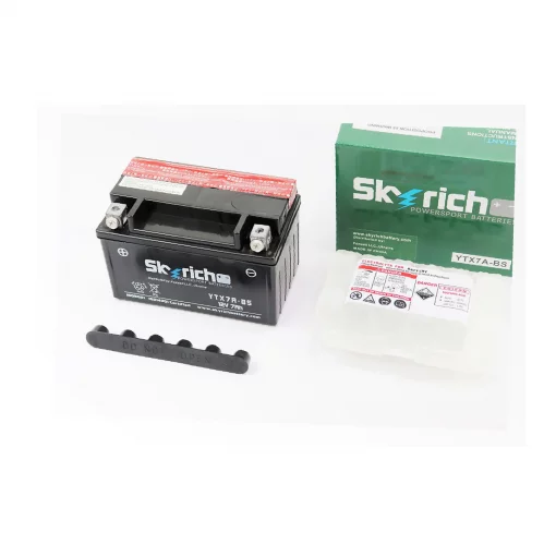 Аккумулятор 12V7Ah YTX7A-BS кислотный (L150*W85*H90мм), АКБ, YQ-301486