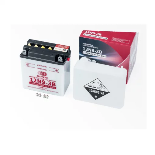 Акумулятор 12V9Ah 12N9-3B кислотний (L135*W75*H137мм), АКБ, YQ-348024