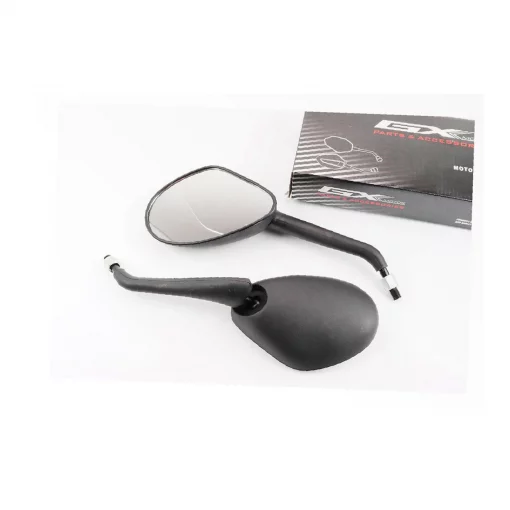 УЦЕНКА Viper-V150A Зеркала к-кт на мотоцикл "V150A", чёрные (трещина, см. фото), Viper-V150A, YQ-508084