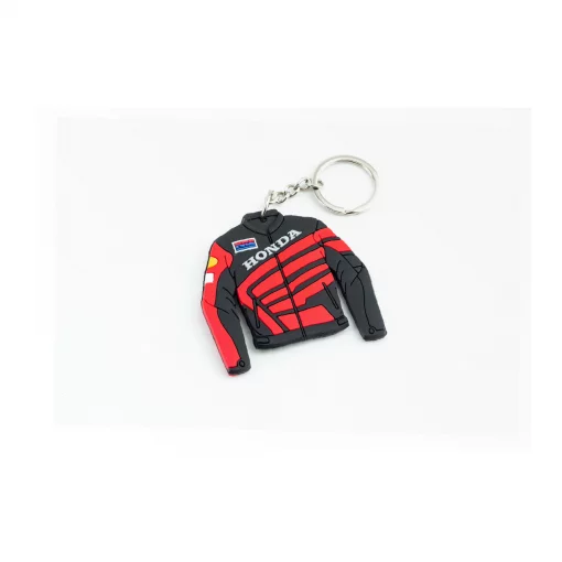Брелок куртка "HONDA" 65х60мм, поліграфія, YQ-502500