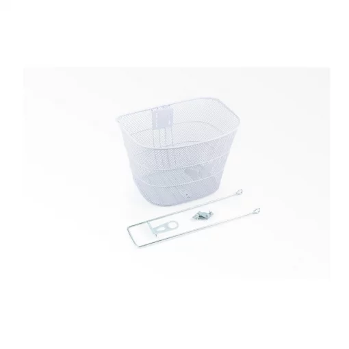 Корзина передняя 26" (сетка), белая "Бабочка" TH-158, ВЕЛОАКСЕСУАРИ, YQ-409558