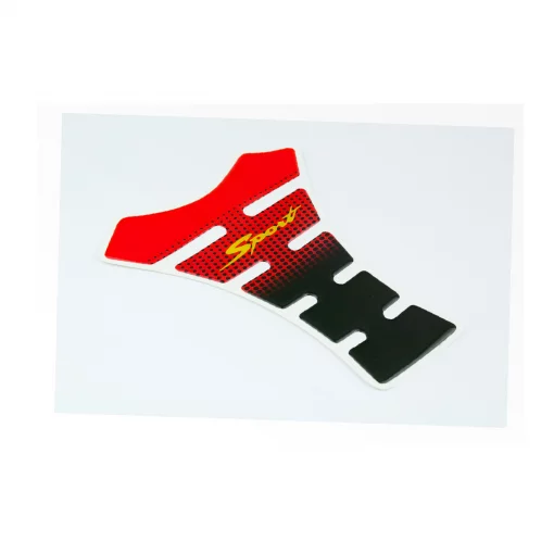 Наклейка защитная на бак топливный 'SPORT", красная, поліграфія, YQ-502450