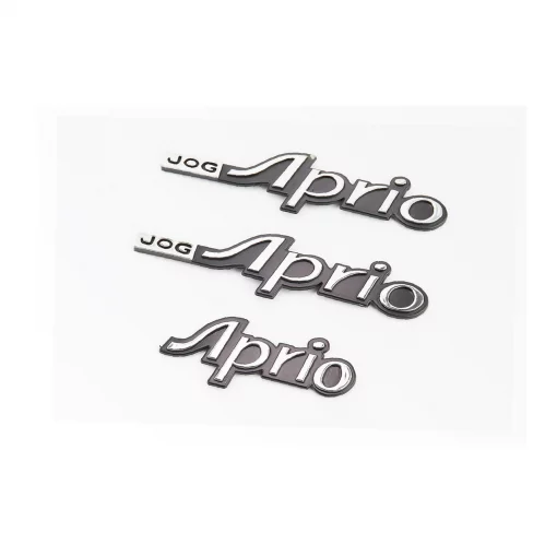 Наклейка шильдик "JOG APRIO" к-кт 3шт (13х3см), поліграфія, YQ-502345