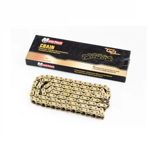 Цепь привода колеса 428HVOx118L GOLD (с сальниками), ВОСХОД, YQ-357466