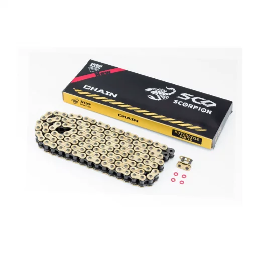 Ланцюг приводу колеса 428HVOx128L GOLD (з сальниками), Муравєй, YQ-357652