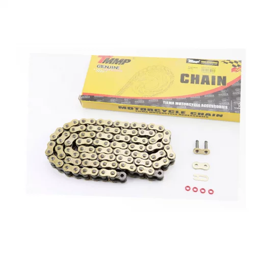 Цепь привода колеса 428HVOx98L GOLD (с сальниками), ACTIVE, YQ-338119