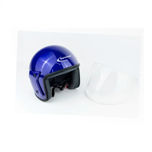 Шлем открытый U-122 M, синий глянец, ШОЛОМИ, YQ-360460