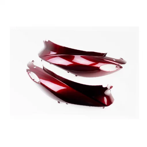 УЦЕНКА Yamaha JOG SA-36J/39J Пластик-верхний боковой лев+прав к-кт 2шт, бордовый (см. фото отломано крепление), пластик-J,