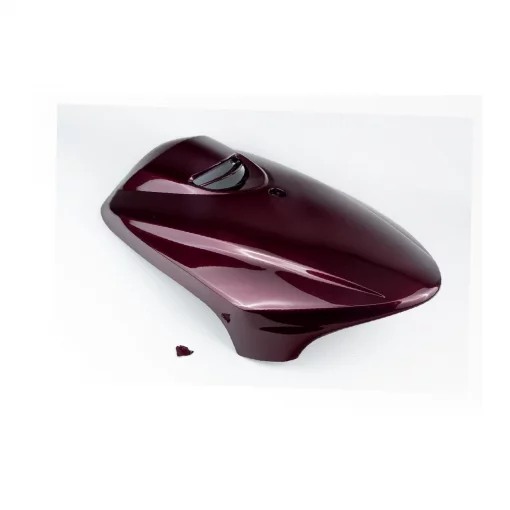 УЦІНКА Yamaha JOG SA-36J/39J Пластик-передній верхній "дзьоб", бордовий (відламан шматочок, див. фото), пластик-J, YQ-329834