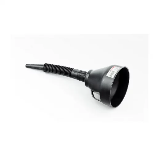 Лейка универсальная (с гибким шлангом), чёрная, МОТО інструмент, YQ-332174