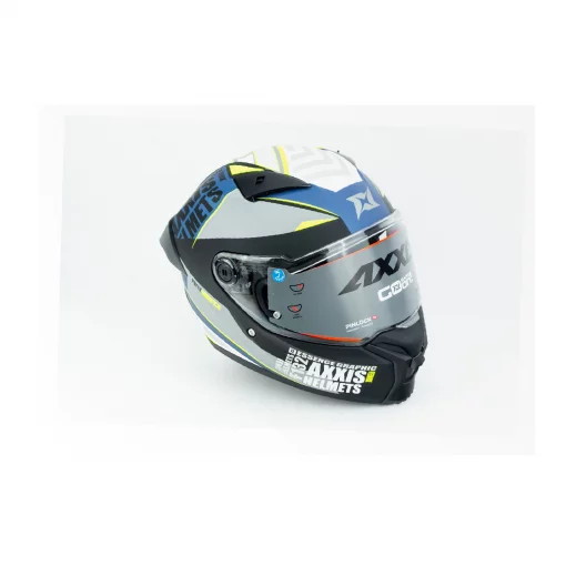 Шолом інтеграл (стандарт DOT/ECE) FENIX ESSENCE М (57-58см), чорно-синій мат, ШОЛОМИ, YQ-360588