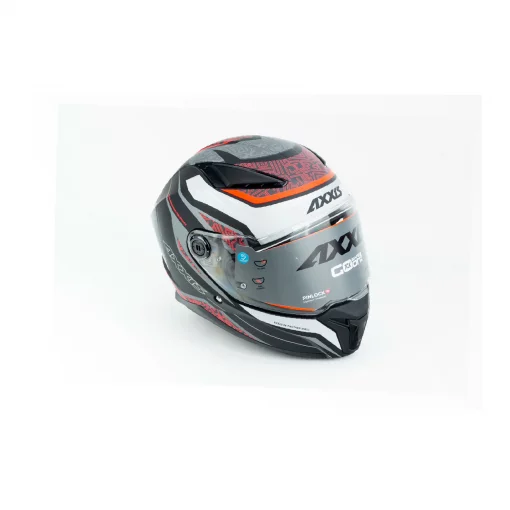 Шлем интеграл (стандарт DOT/ECE), выдвижные очки PANTHER SV THORN М (57-58см), чёрно-серый мат, ШОЛОМИ, YQ-360593