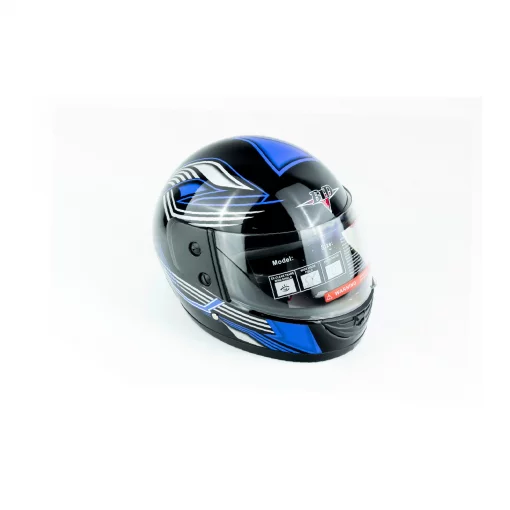 Шлем интеграл BLD-825A XS (53-54см), чёрно-синий, ШОЛОМИ, YQ-330562