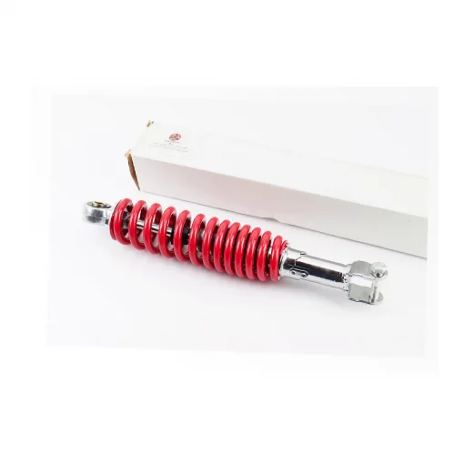 Амортизатор задний GY6/Honda-280мм*D-51мм (втулка 10мм / вилка 8мм) регулир., красный, ЗЧ-СКУТЕР, YQ-328219