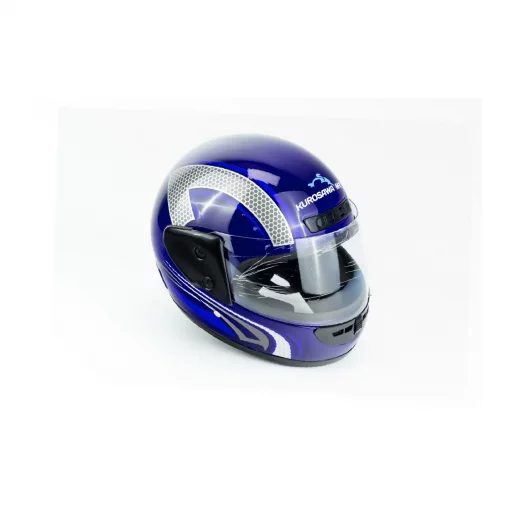 Шлем интеграл HF-101 M, сине-серый Q233-BL, ШОЛОМИ, YQ-360521