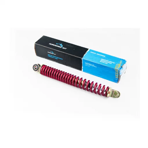 Амортизатор задний GY6/Honda-305мм*D-37мм (втулка 10мм / вилка 8мм), красный, ЗЧ-СКУТЕР, YQ-328622