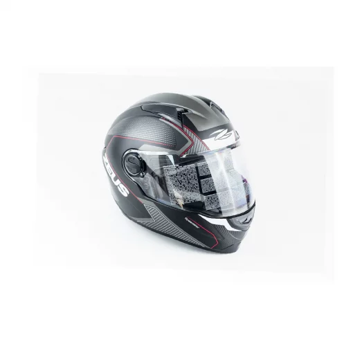 Шлем интеграл ZS-811 SPEEDSTER М (57см), чёрно-красный мат, ШОЛОМИ, YQ-360491