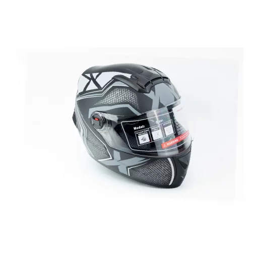 Шолом інтеграл з окулярами М61 М (57-58см), чорно-сірий мат, ШОЛОМИ, YQ-360647