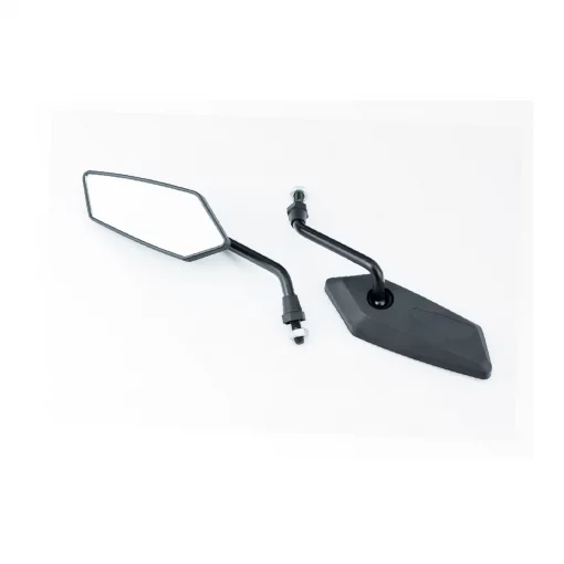 Зеркала к-кт "ПРИЗМА" SPORT 151x63мм, чёрные М8 тип 2, ДЗЕРКАЛА, YQ-354646