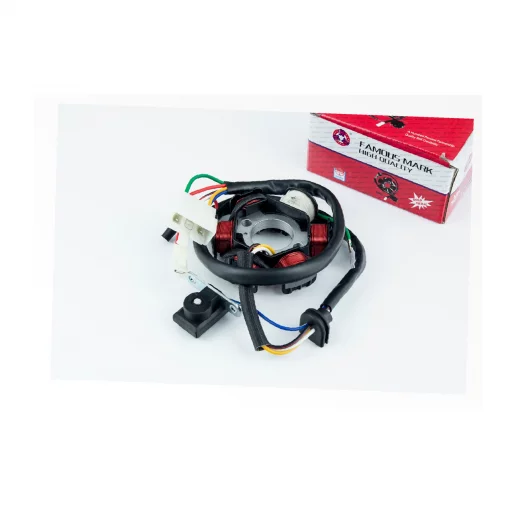 Статор магнето (генератора) Honda DIO AF18/27 (6 катушек разъем "папа 5+1"), YQ-331693