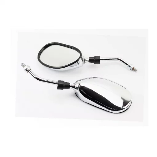 УЦІНКА Дзеркала к-кт DIO, хром "краплі", М8 (незначні подряпини, можливі дефекти фарбування, див. фото), УЦІНКА, YQ-354140